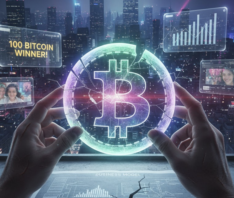 ⚠️「100ビットコイン当選」──経営者が見る“詐欺の本質”