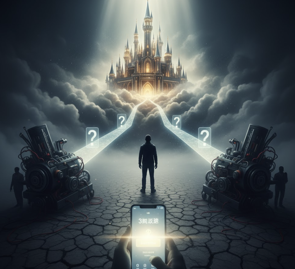 ⚠️「3問答えるだけで稼げる」─“3問副業”の裏側